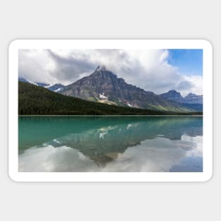 Jasper Mountain Reflection Sticker